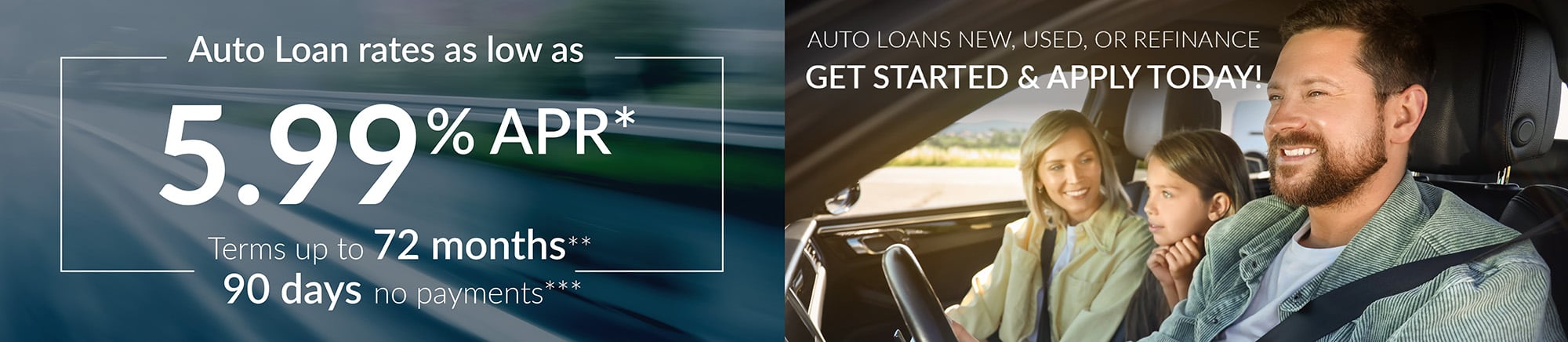 JUN 25 Auto Loan Promotion Banner